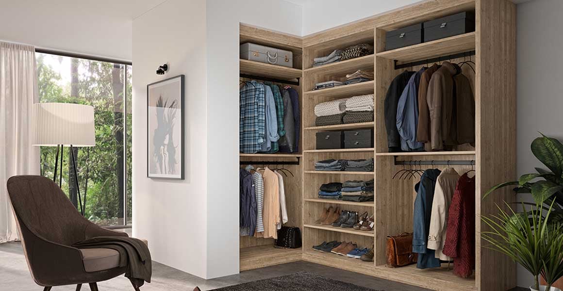 Aménager un dressing d'angle | Raison Home