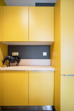 cuisine jaune par Denis Le Mesle